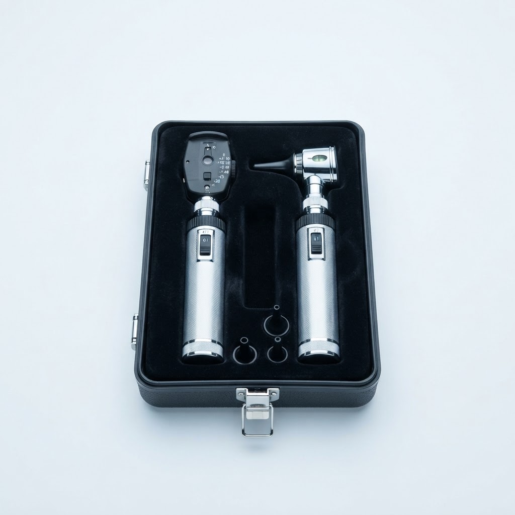 Diagnostic Otoscope & Ophthalmoscope Set