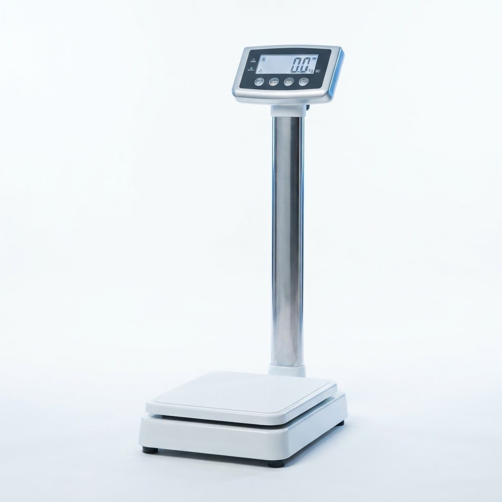Digital Column Scale with Height Rod